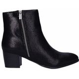 Enkellaars JJ Footwear Gaborono Metallic Zwart Voetbreedte G-Schoenmaat 42