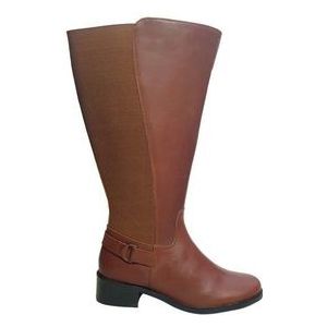 Custom Made - Erfurt - Dameslaars - Bruin - Kuitmaat 60 cm - Schoenmaat 38