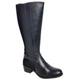 Custom Made - Versailles - Paardrijlaars - Zwart - Kuitmaat 50 cm - Schoenmaat 43