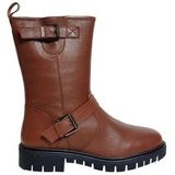 Custom Made - Ulm - Enkellaars - RoodBruin - Leer - Rubber Zool