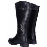 Dameslaars JJ Footwear Kreta Zwart Kuitmaat XXXL-Schoenmaat 37