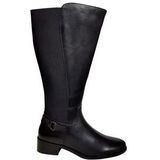 Custom Made - Erfurt - Dameslaars - Zwart - Kuitmaat 52.5 cm - Schoenmaat 37