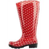 Wide Wellies - Regenlaars - Rood - Rubber