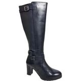 Dameslaars Custom Made Gosford Zwart Kuitmaat 55 cm-Schoenmaat 38