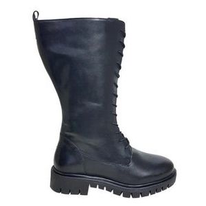 Custom Made - Dorfen - Dameslaars - Zwart - Leer