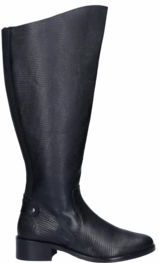 Dameslaars Custom Made Botta Zwart Kuitmaat XXL-Schoenmaat 36