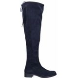 Dameslaars JJ Footwear Tickhill Blauw Kuitmaat XL-Schoenmaat 40