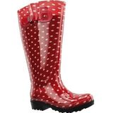 Wide Wellies - Regenlaarzen - Rood - Kuitmaat L - Schoenmaat 41