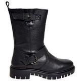 Custom Made - Ulm - Enkellaars - Zwart - Leer - Dames