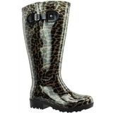 Wide Wellies - Regenlaars - Leopard Brown - Rubber - Comfortabel Ontwerp