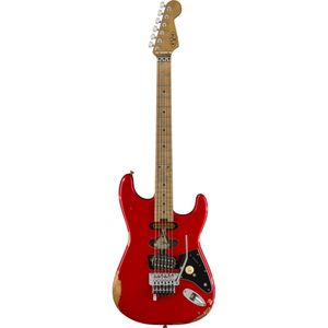 EVH Frankenstein Relic Series MN Red elektrische gitaar met gigbag