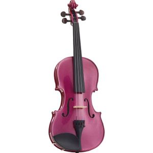 Stentor SR1401 Harlequin 3/4 Raspberry Pink akoestische viool inclusief koffer en strijkstok