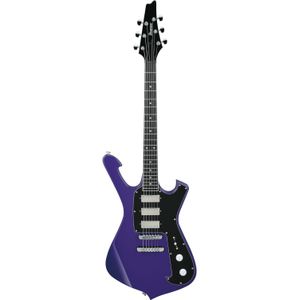 Ibanez Paul Gilbert Signature Fireman FRM300-PR Purple elektrische gitaar met gigbag