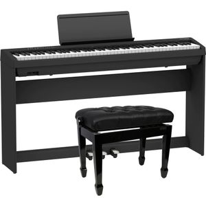 Roland FP-30X BK digitale piano + onderstel + pedal unit + pianobank