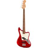 Fender Player Jaguar Bass PF Candy Apple Red elektrische basgitaar