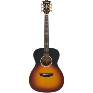 D'Angelico Excel Tammany Vintage Sunset elektrisch-akoestische westerngitaar met gig bag