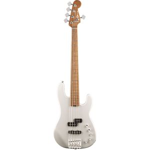 Charvel Pro-Mod San Dimas Bass PJ V elektrische basgitaar Platinum Pearl