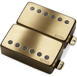 EMG JH "HET" Set James Hetfield Brushed Gold gitaarelementen (set van 2)