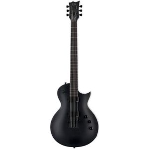 ESP LTD Deluxe EC-1000 Baritone Charcoal Metallic Satin elektrische bariton gitaar