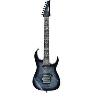 Ibanez J.Custom RG8527-BRE Black Rutile 7-snarige elektrische gitaar met koffer en certificaat