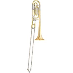 Jupiter JTB1100 FRQ tenor trombone Bb/F (kwartventiel, goud) + koffer