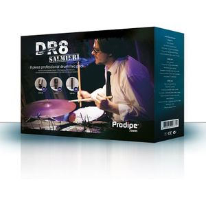 Prodipe DR8 drum microfoon set