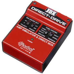 Radial JDX Direct-Drive amp-simulator & DI-box
