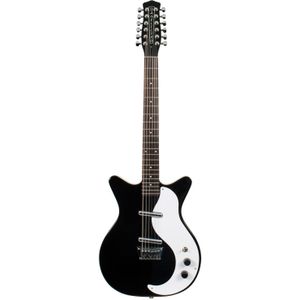 Danelectro DC59 Black 12-snarige elektrische gitaar