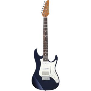 Ibanez AZ2204NW Prestige Dark Tide Blue elektrische gitaar met koffer