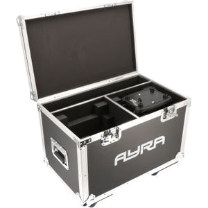 Ayra Vision Case 2 flightcase voor 2 x Ayra Vision 150 of 105 PixZ movingheads