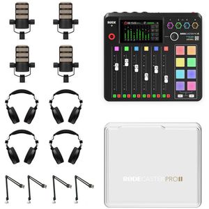 Rode RODECaster Pro 2 + 4-Person Bundle