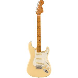 Fender Vintera II 70s Stratocaster MN Vintage White elektrische gitaar met deluxe gigbag