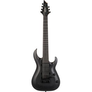 Cort KX707 Evertune Open Pore Black 7-snarige elektrische gitaar