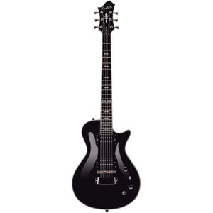 Hagstrom Ultra Swede Black Gloss elektrische gitaar