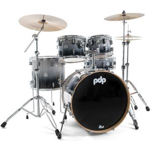 PDP Drums PD808468 Concept Maple Silver to Black Fade 5d. drumstel