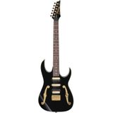 Ibanez PGM50 Premium Paul Gilbert Black signature elektrische gitaar met gigbag