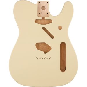 Fender Classic Series 60's Telecaster SS Alder Body Olympic White losse elzenhouten solid body voor elektrische gitaar
