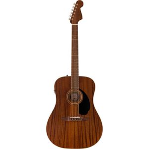 Fender Redondo Special Natural PF Black Pickguard elektrisch-akoestische westerngitaar met deluxe gigbag