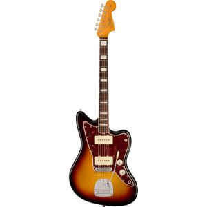 Fender American Vintage II 1966 Jazzmaster 3-Color Sunburst RW elektrische gitaar met koffer