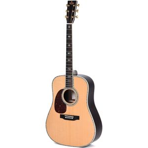 Sigma Guitars SDR-45L linkshandige akoestische westerngitaar met softcase