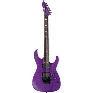 ESP LTD Kirk Hammett Signature KH-602 Purple Sparkle elektrische gitaar met koffer