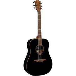 LAG Guitars Tramontane 118 T118D-BLK Black akoestische westerngitaar