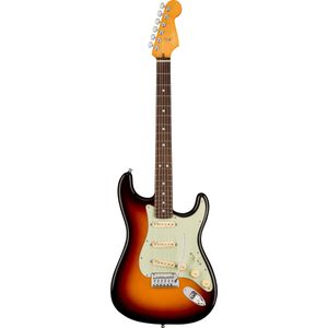 Fender American Ultra Stratocaster Ultra Burst RW elektrische gitaar met koffer