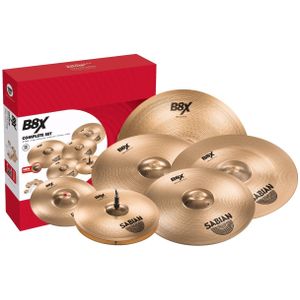 Sabian B8X Complete Set 6-delige bekkenset