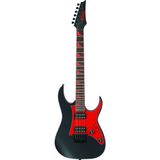 Ibanez Gio GRG131DX Black Flat elektrische gitaar