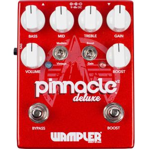 Wampler Pinnacle Deluxe V2 distortion effectpedaal