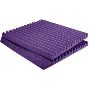 Auralex Studiofoam Wedges Purple 61x61x5cm absorber paars (12-delig)