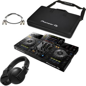 Pioneer DJ XDJ-RR + HDJ-X5BT zwart + flightbag + XLR-kabelset