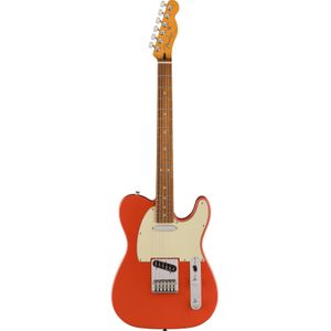 Fender Player Plus Telecaster PF Fiesta Red elektrische gitaar met deluxe gigbag