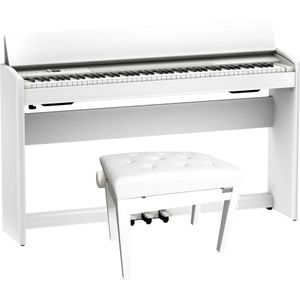 Roland F701-WH White digitale piano inclusief pianobank